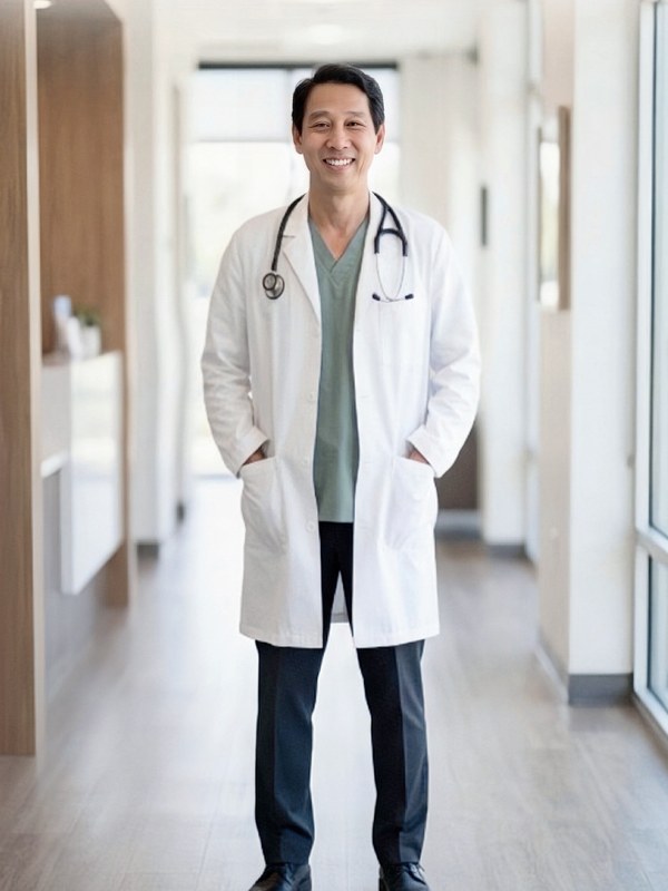 James Lin, MD — board-certified pain medicine specialist at CPMC Care Thousand Oaks